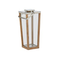 Lanai Teak and Glass Hurricane - MD