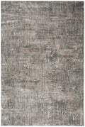 CK024 Irradiant Black Ivory Modern Polyester Area Rug