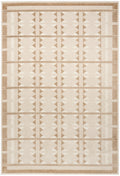 Nordic Taupe Modern Polyester Area Rug