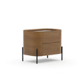 Atom 26" Nightstand - Chocolate Nougat