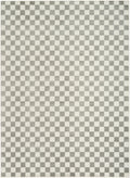Serenity Home Ivory Grey Modern Polypropylene Area Rug