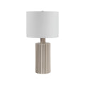 Lina 24.75" Height Table Lamps, Beige