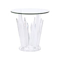 Geode End Table - Clear