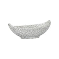 Crackled Long Bowl