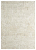 Grand Street Ivory Beige Modern Polyester Area Rug