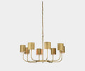 Castle Yard Chandelier - Brass