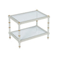 Conner Cane Cocktail Table - Gray