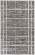 Serenity Home Grey Ivory Modern Polypropylene Area Rug