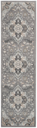 Elation Grey Transitional Polypropylene Area Rug