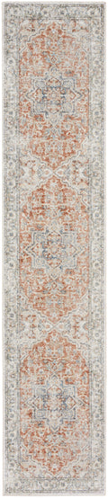 Astra Machine Washable Gold Multicolor Vintage Polyester Area Rug