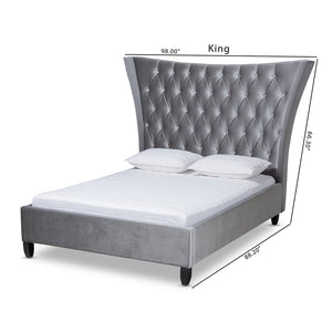 Viola Glam Lux Platform Bed