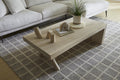 Bleached Branch Waterfall Coffee Table