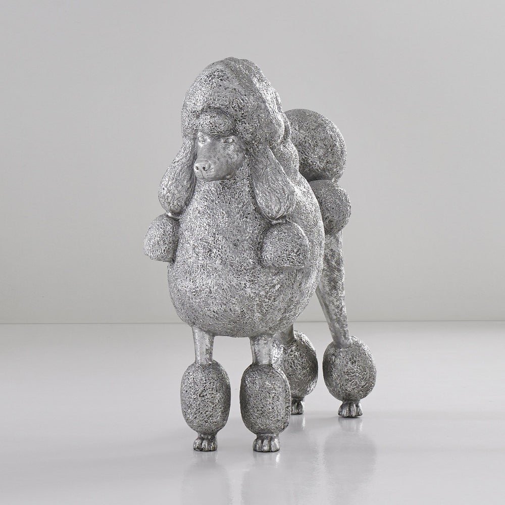 Poodle in Silver Leaf