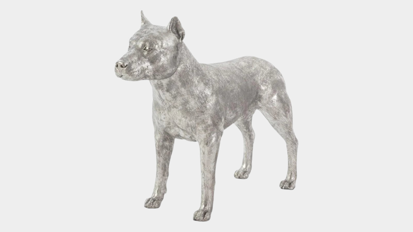 Pit Bull in Silver Leaf