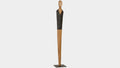 Vested Male Sculpture in Natural