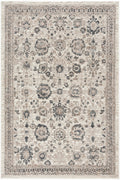 Eco Cycle Ivory Multicolor Vintage Polyester Area Rug