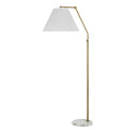 Claire 62-72 (ADJ.)" Length Floor Lamp, YELLOW