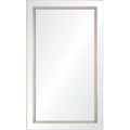 Stanton 24" Tall Rectangle Wall Mirror, Grey