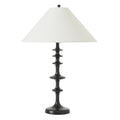 Petrus 26" Length Table Lamp, Matte Black
