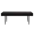 Lowe Indoor Boucle Bench, Black