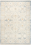 Pardis Light Blue Vintage Polypropylene Area Rug