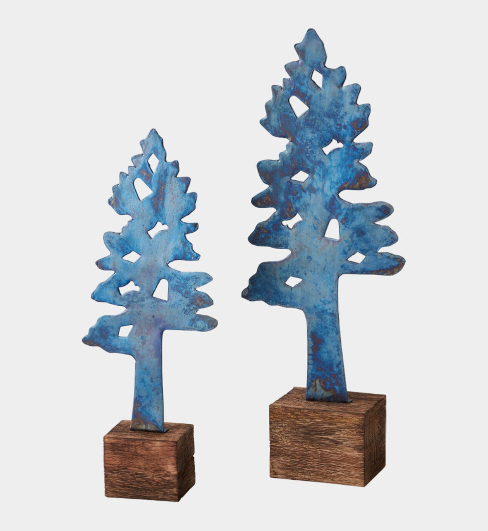 Indigo Night Tree Set