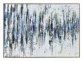 Kombu 32" Wide Canvas Art, Charcoal