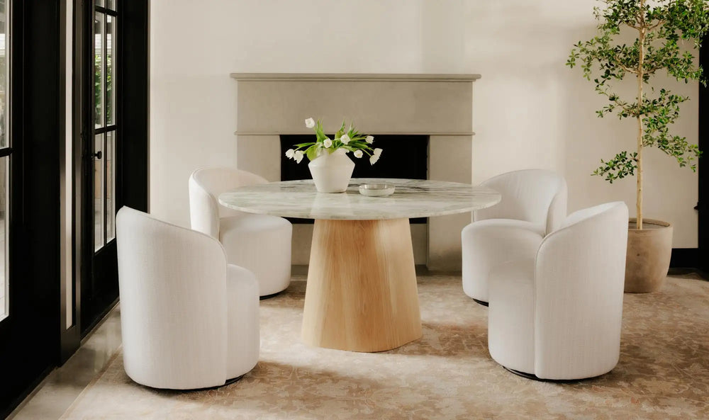 Evelyn Marble Dining Table