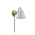 Arielle 19.25" Antique Brushed Brass 1-Light Wall Sconce