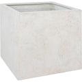 Alona Indoor/Outdoor Volcanic Stone Planter, Beige