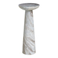 Mercura Indoor Mercury Black Marble Side Table (TA550A)