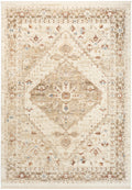 Pardis Ivory Taupe Vintage Polypropylene Area Rug
