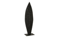 Carved Leaf on Stand | Wood / Chamcha Wood