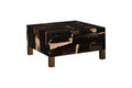 Petramosaic Coffee Table | With Brass Legs