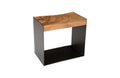 Iron Frame Stool – Natural
