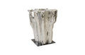 Freeform Bar Table | Silver Leaf