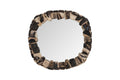 Stacked Pebble Petrified Mirror | Mixed