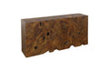 Teak Slice Console | Natural