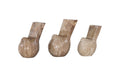 Petrified Wood Birds | Set of 3