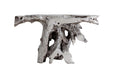 Brivo Freeform Console Table | Silver Leaf