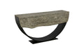 Arc Console Table | Gray Stone – Double Sided
