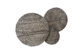 Metal Lotus Wall Art | Old White