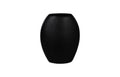 Pod Vase – Medium | Black Matte