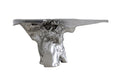 Crown Console Table | Silver Leaf