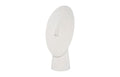 Cycladic Head – Sculpture – Oval | White Stone