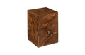 Teak Slice Stool | Square