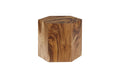Honeycomb Side Table | Wood / Chamcha Wood