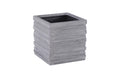 June Square Planter – Gray – MD