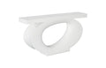 Nimbus  Console Table | White Stone