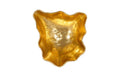 Cast Wall Onyx Bowl | Gold Leaf – Large